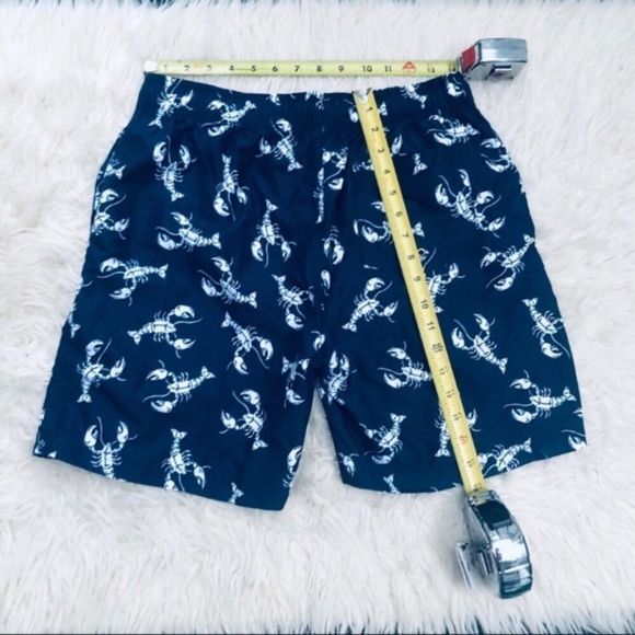 Lobster Print Swim Trunks - Picture 6 of 8